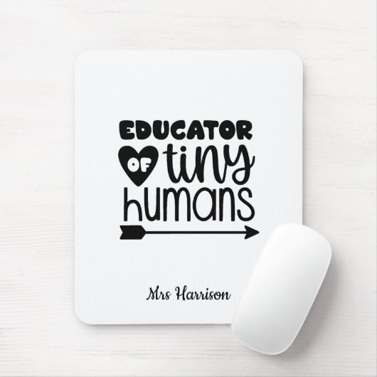 Funny Teacher personalisiertes Geschenk Mousepad (Mit Mouse)