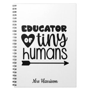 Funny Teacher personalized gift Notebook Notizblock