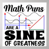 Funny Teacher Poster | Math Pun Poster (Vorne)
