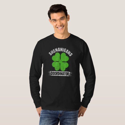 Funny Teacher St Patrick's Day Irish Shenanigans C T-Shirt (Vorne ganz)