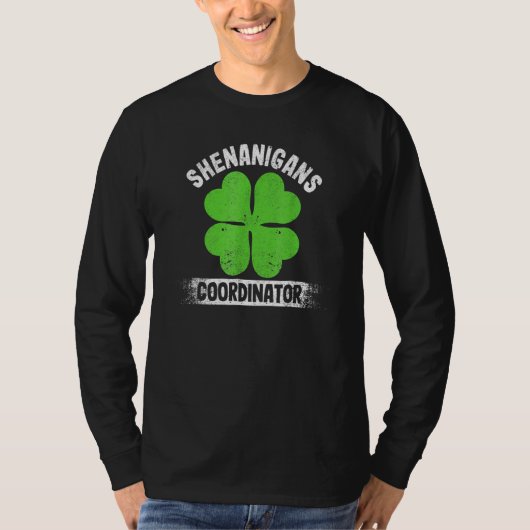 Funny Teacher St Patrick's Day Irish Shenanigans C T-Shirt (Vorderseite)