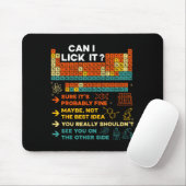 Funny Teacher Student Science Can I Lick It Period Mousepad (Mit Mouse)