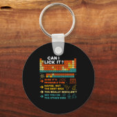 Funny Teacher Student Science Can I Lick It Period Schlüsselanhänger (Vorderseite)