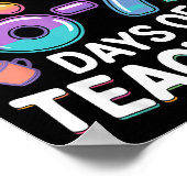 Funny Teacher Survived 67 Days Of Teaching Meme Ge Poster (Ecke)