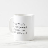 Funny Teacher Tasse (Vorderseite Links)