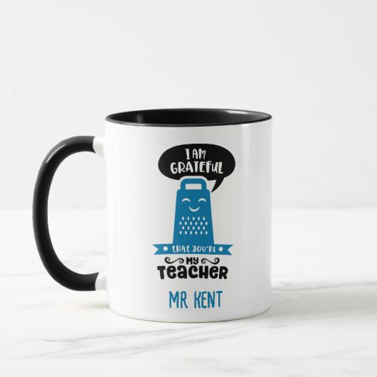 Funny Teacher Tasse - Blue Gratea Custom (Links)