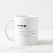 Funny Teacher Tasse Definition Tasse (Links)