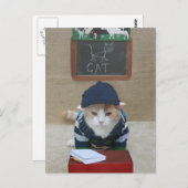 Funny Teacher to Parent Postcard Postkarte (Vorne/Hinten)