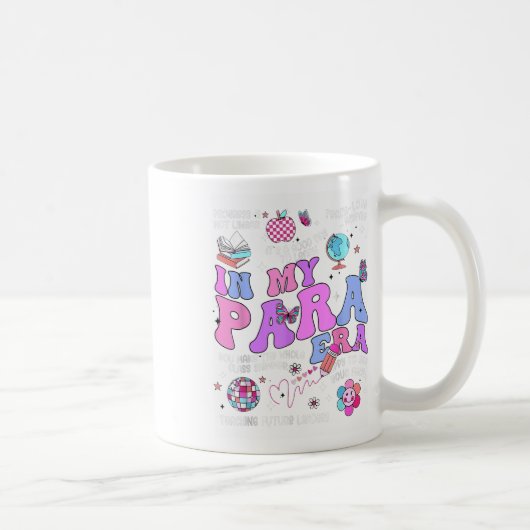 Funny Teacher Valentinstag Teach Heart Candy Kaffeetasse (Rechts)