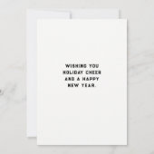 Funny Teacher Weihnachtskarten Dankeskarte (Rückseite)