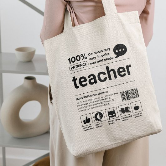 Funny Teacher Wertschätzung Ende des Jahres Gesche Tragetasche