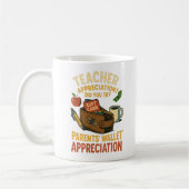 Funny Teacher Wertschätzung; Fun Parents’ Wallet A Kaffeetasse (Links)