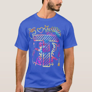 Funny Teacher Wertschätzung & Sonnenblumen Apple B T-Shirt