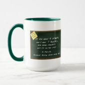 Funny Teacher - Wie ich mathematische Probleme seh Tasse (Links)