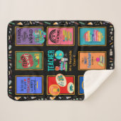 Funny Teacher zitiert das beste Geschenk je Name D Sherpadecke (Vorderseite (Horizontal))