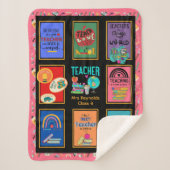 Funny Teacher zitiert das beste Geschenk je Name D Sherpadecke (Vorderseite)