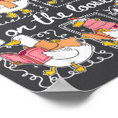 Funny Teachers Silly Goose 100 Day Of School, Goos Poster (Ecke)