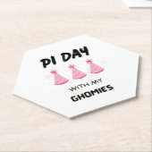 Funny Teaching on Pi Day mit Gnome Lehrer Gnomie Untersetzer (angewinkelt)
