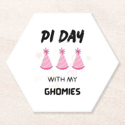 Funny Teaching on Pi Day mit Gnome Lehrer Gnomie Untersetzer (Vorderseite)