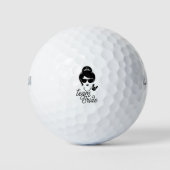 Funny Team Bride Geschenk für Junggeselinnen-Absch Golfball (Vorderseite)
