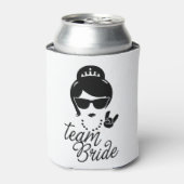 Funny Team Bride Gift for Bachelorette Party Dosenkühler (Kanne Vorderseite)