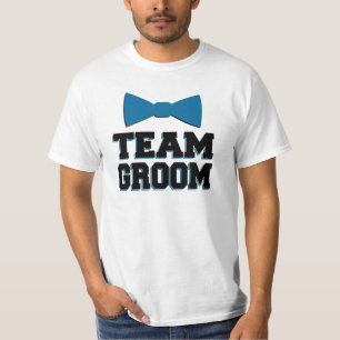 Funny Team Groom Trauzeuge Shirt Bow Krawatte