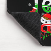 Funny Team Santa Claus Christmas Family Matching P Mousepad (Ecke)
