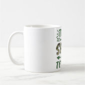 Funny Team Spacher Camouflage Lehrer Lehrer zurück Kaffeetasse (Links)