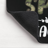 Funny Team Sped Teacher Camo Teacher Student Back Mousepad (Ecke)