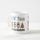 Funny Teamwork Kaffeetasse (Vorderseite Links)