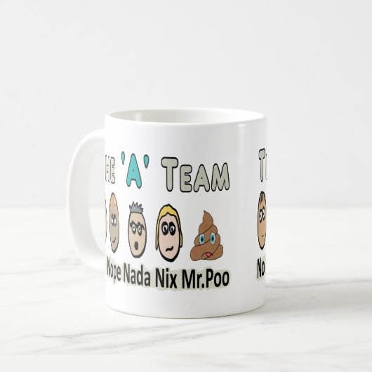 Funny Teamwork Kaffeetasse (Vorderseite Links)