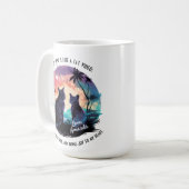 Funny Tech Boyfriend Valentine's Day Cat Geschenk Kaffeetasse (Vorderseite Links)