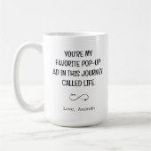 Funny Tech Boyfriend Valentine's Day Gift Kaffeetasse (Links)