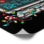 Funny Tech Christmas Geek Ai Holiday Humor Nerd Sh Poster (Ecke)