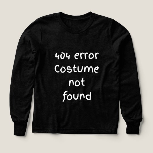 Funny Tech Halloween Costume Shirt (Design Vorderseite)