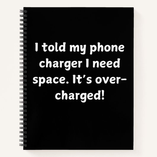 Funny Tech Joke - Ich sagte mir, ich brauche mein  Notizblock (Vorderseite)