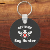Funny Tech Schlüsselanhänger - "Certified Bug Hunt (Rückseite)