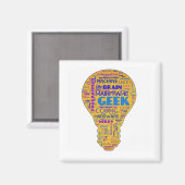 Funny Tech Spaß Geek - Coders Gift Magnet (Vorderseite/Rückseite)