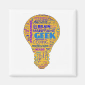 Funny Tech Spaß Geek - Coders Gift Magnet (Vorne)