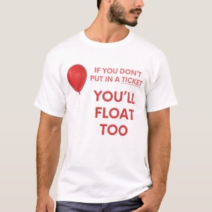 Funny Tech Support IT Support - Ticket Parody T-Shirt