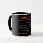 Funny Technical Definition Tasse (Vorderseite Links)