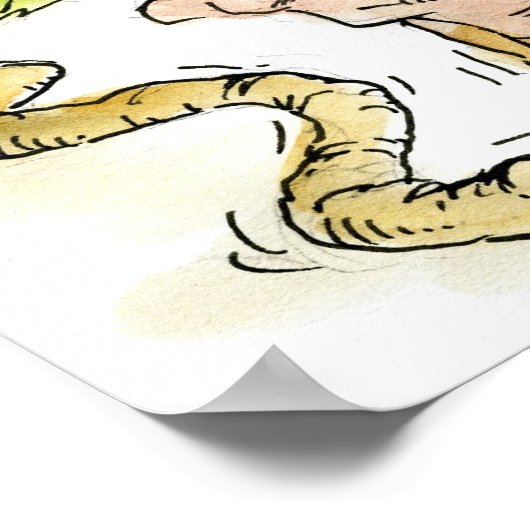 Funny Ted Cruz Snake Poster (Ecke)