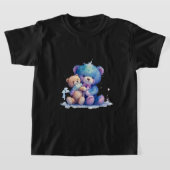 Funny Teddy trägt T - Shirt (Ablage )