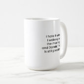 Funny Tee Hot Cocoa Kaffee Cup Kaffeetasse (VorderseiteRechts)