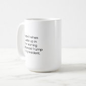 Funny Tee Hot Cocoa Kaffee Cup Kaffeetasse (Vorderseite Links)