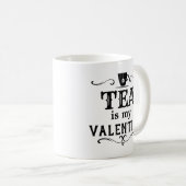 Funny Tee ist mein Valentine Kaffeetasse (VorderseiteRechts)