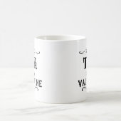 Funny Tee ist mein Valentine Kaffeetasse (Mittel)