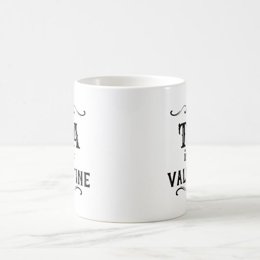 Funny Tee ist mein Valentine Kaffeetasse (Mittel)