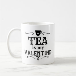 Funny Tee ist mein Valentine Kaffeetasse
