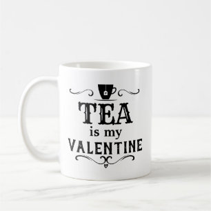 Funny Tee ist mein Valentine Kaffeetasse